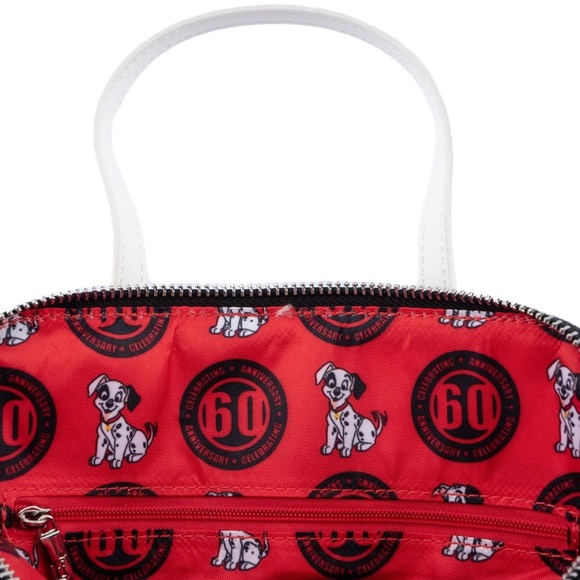 🚫SOLD🚫 NWT 🐾 Loungefly 101 Dalmatians 60th Anniversary Cosplay Crossbody Bag - Picture 5 of 5